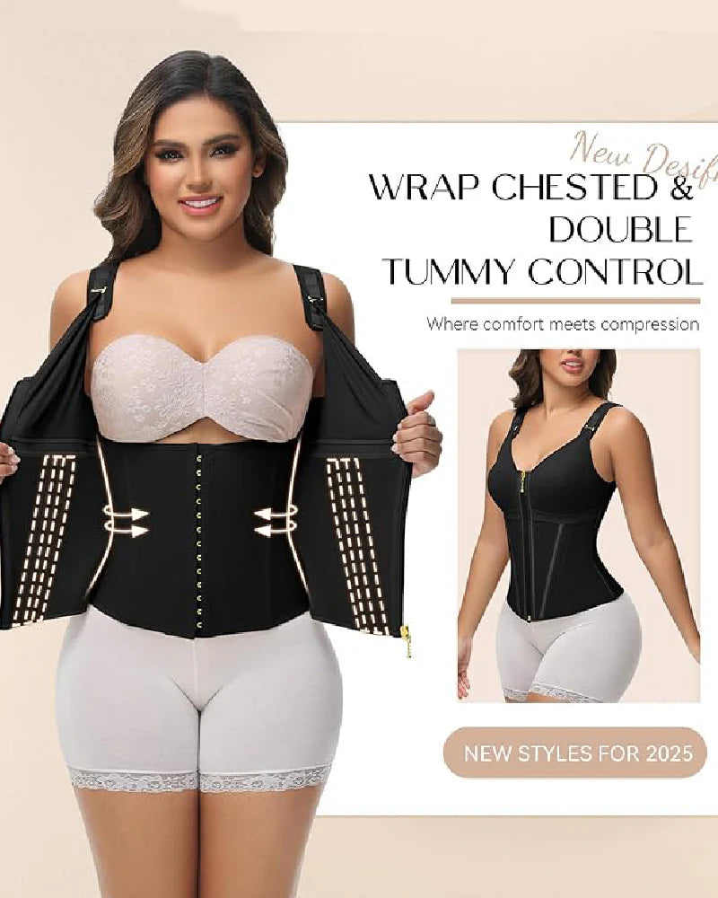 CurveLuxe™ Smooth Zip Waist Trainer