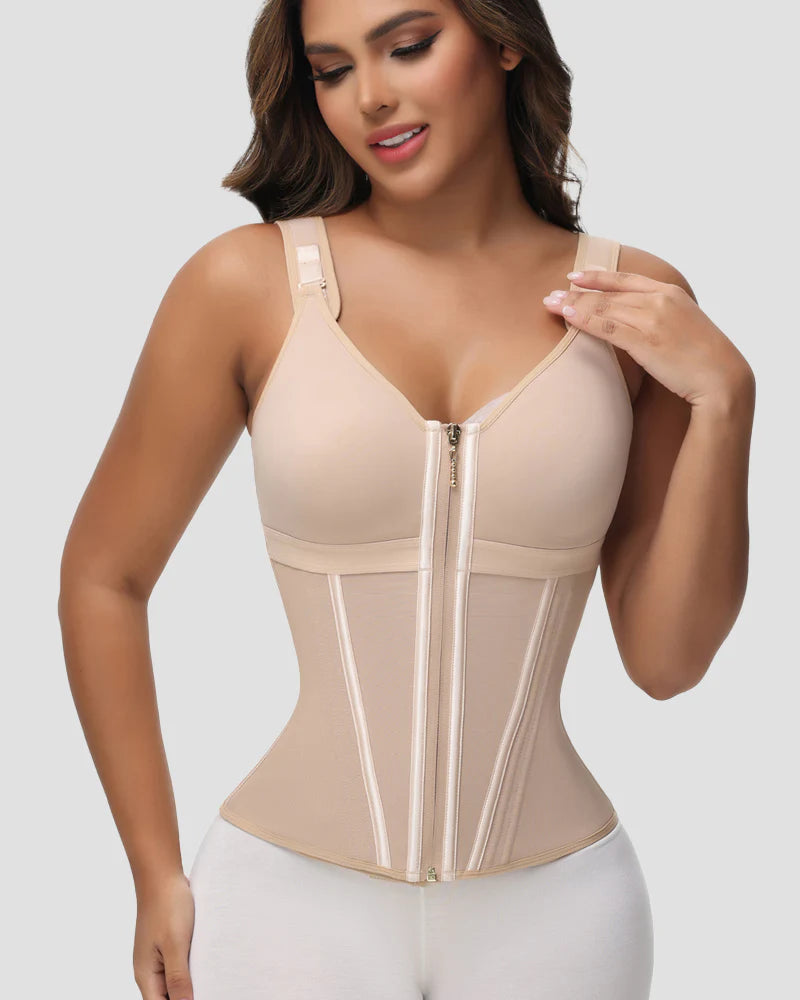 CurveLuxe™ Smooth Zip Waist Trainer